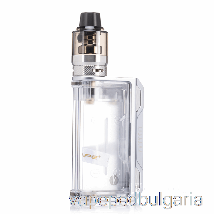 Vape 10000 Дръпки Lost Vape Thelema Quest 200w Starter Kit Silver / Clear